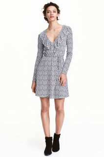 Платье с запахом H&M