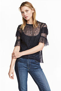 Кружевная блузка H&M