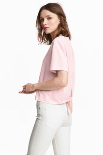 Топ с узлом H&M