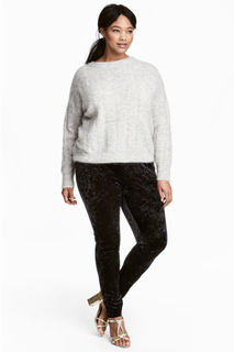 H&M+ Легинсы из битого бархата H&M