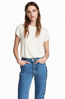 Льняной топ H&M
