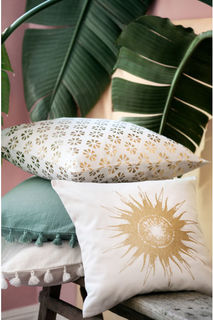 Чехол на подушку с солнцем H&M