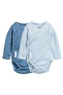 2 боди с запахом  H&M