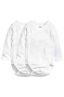 2 боди с запахом  H&M