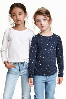 2 лонгслива H&M