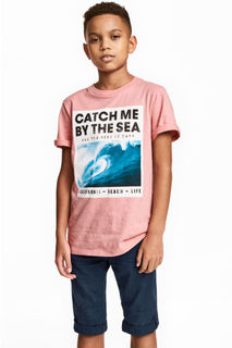 Футболка с принтом H&M