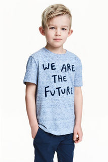 Футболка с принтом H&M