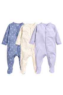 3 пижамы H&M