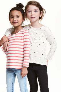 2 футболки с длинным рукавом H&M