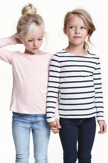 2 футболки с длинным рукавом H&M