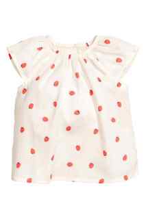 Хлопковая блузка H&M