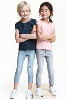 2 трикотажных топа H&M