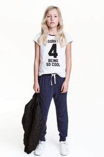 Джоггеры тонкой вязки H&M