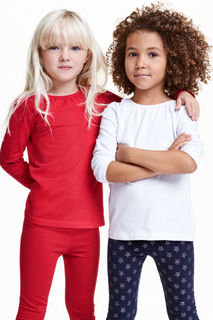 2 лонгслива H&M