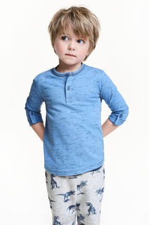 Футболка с длинным рукавом H&M