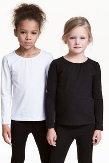 2 футболки с длинным рукавом H&M
