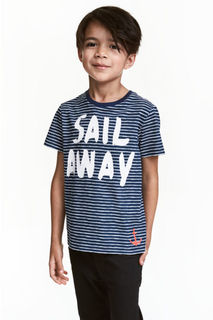 Футболка с принтом H&M