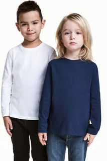 2 футболки с длинным рукавом H&M