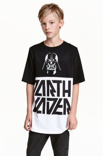 Футболка с принтом H&M