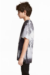 Футболка с принтом H&M