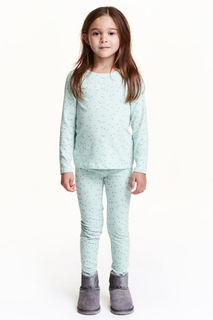 Легинсы из плотного трикотажа H&M