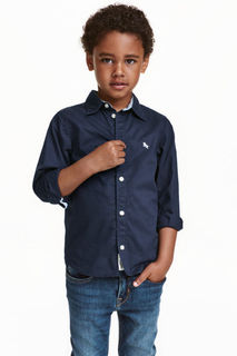 Хлопковая рубашка H&M