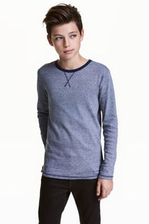 Футболка с длинным рукавом H&M