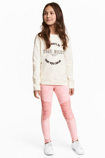 Байкерские легинсы H&M