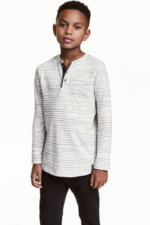 Футболка с длинным рукавом H&M