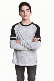 Футболка с длинным рукавом H&M
