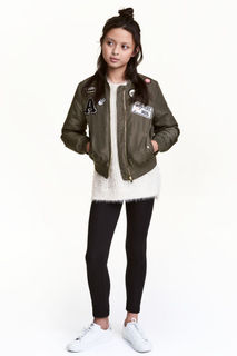 Легинсы из плотного трикотажа H&M