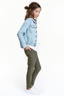 Твиловые байкерские брюки H&M