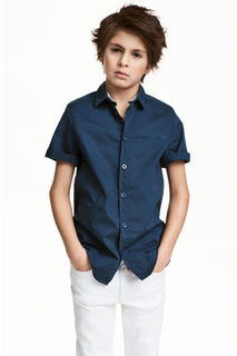 Рубашка с коротким рукавом  H&M