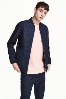 Бомбер из денима H&M