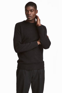 Джемпер из смесового льна H&M