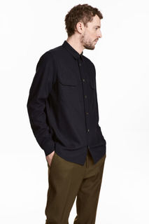 Шелковая рубашка H&M