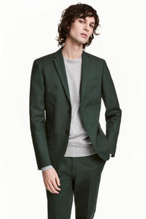 Хлопковый пиджак H&M