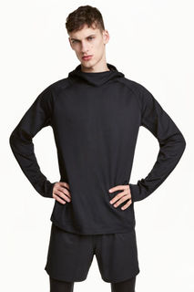 Спортивный джемпер с капюшоном H&M