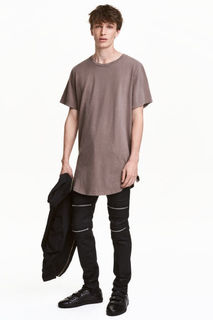 Байкерские брюки H&M