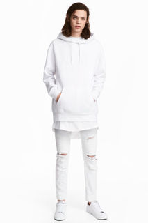 Байкерские джинсы H&M