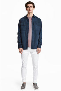 Твиловые брюки Slim fit  H&M