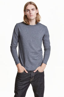 Футболка с длинным рукавом H&M