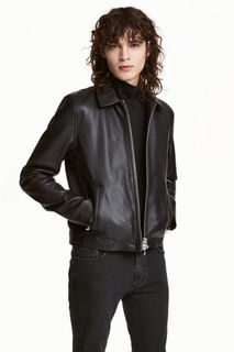 Кожаная куртка H&M