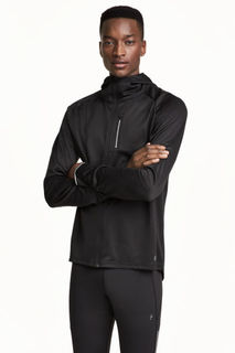 Куртка для бега с капюшоном H&M