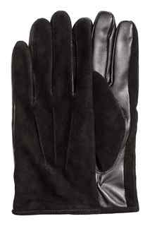 Замшевые перчатки H&M