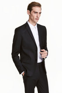 Шерстяной пиджак Regular fit H&M