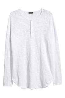 Футболка с длинным рукавом H&M