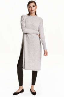 Длинный джемпер из кашемира H&M