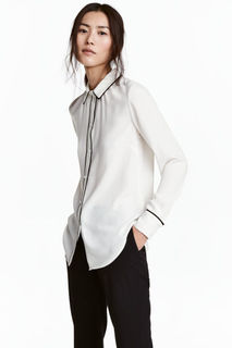 Блузка с длинным рукавом H&M