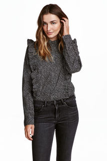 Блузка с оборками H&M